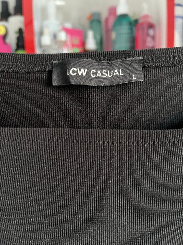 Siyah V Yakalı Mini Kadın Bustiyer - Görsel 2