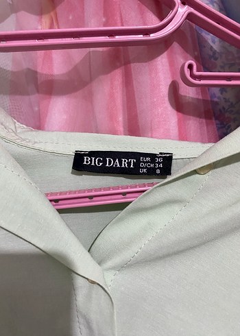 Yeşil Keten Uzun Kollu Salaş Gömlek - Görsel 2