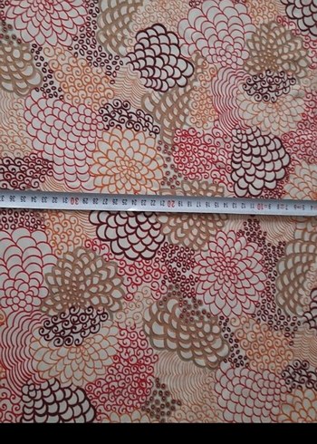 Bohem Çok Renkli Midi Pareo - Görsel 4