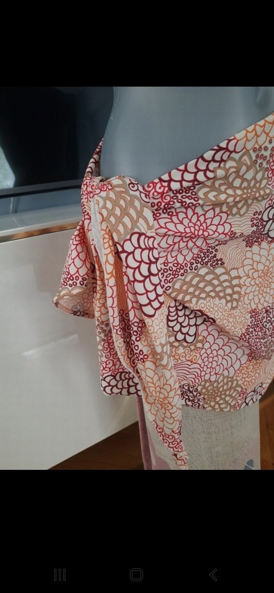 Bohem Çok Renkli Midi Pareo - Görsel 2