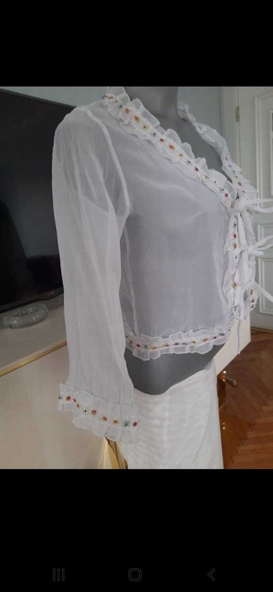 Transparan Bolero - Görsel 2