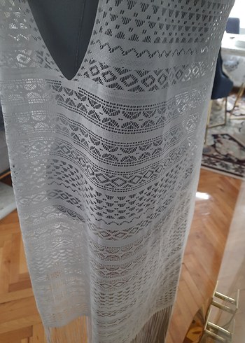 Beyaz pareo - Görsel 2