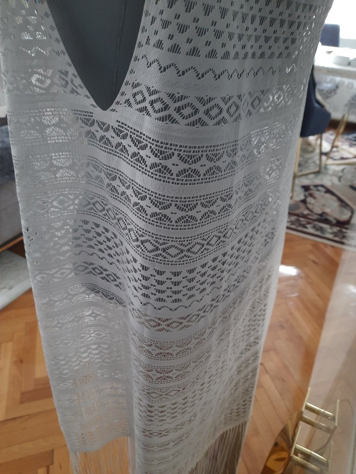 Beyaz pareo - Görsel 2