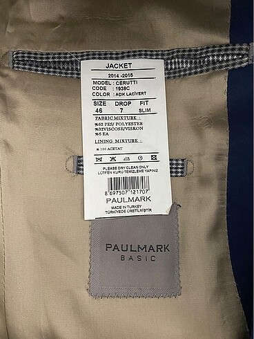 Paulmark Paulmark ceket