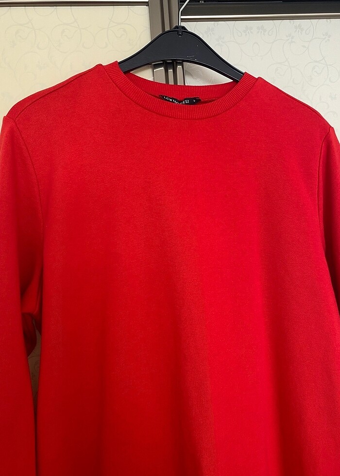 Bisiklet yaka kadın sweatshirt tunik - Görsel 5