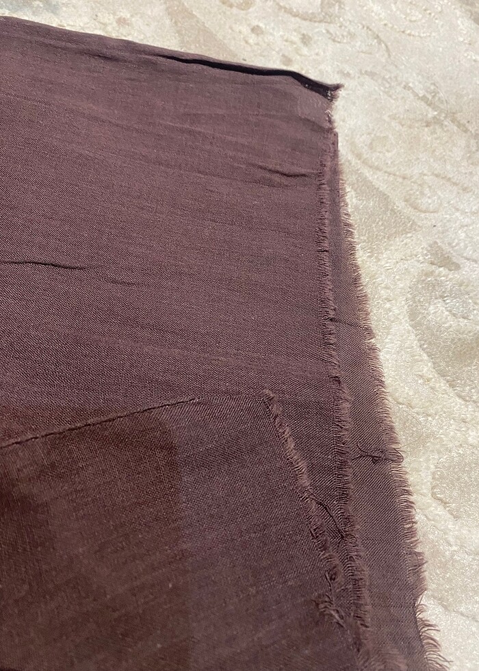 Düz Renkli Şal - Görsel 2