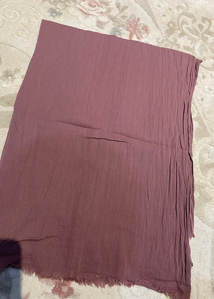 Düz Renkli Şal - Görsel 2