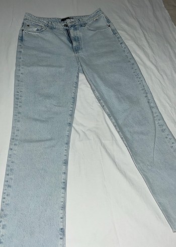 40 Beden mavi Renk Buz rengi,mavi-all blue new york jean