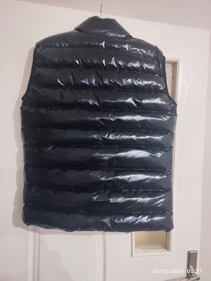 Siyah Fermuarlı Erkek Şişme Yelek - Görsel 4