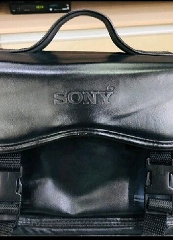 SONY orijinal deri camera çantadı