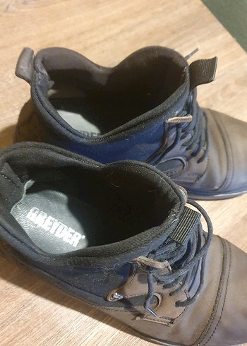 Grayder orjinal kahverengi Deri Erkek Botlar - Görsel 3