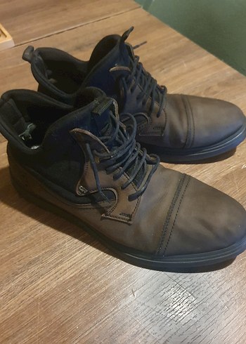 Grayder orjinal kahverengi Deri Erkek Botlar - Görsel 2