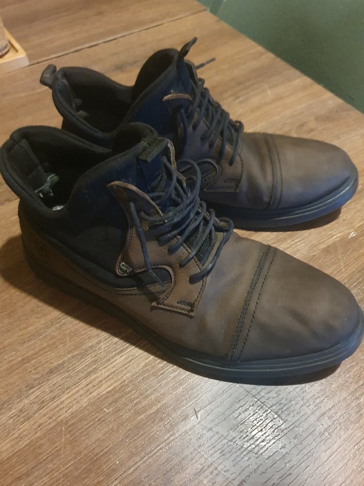 Grayder orjinal kahverengi Deri Erkek Botlar - Görsel 2