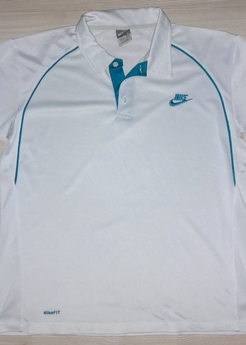 Nike orjinal Düğmeli Erkek Polo Tişört - Görsel 2