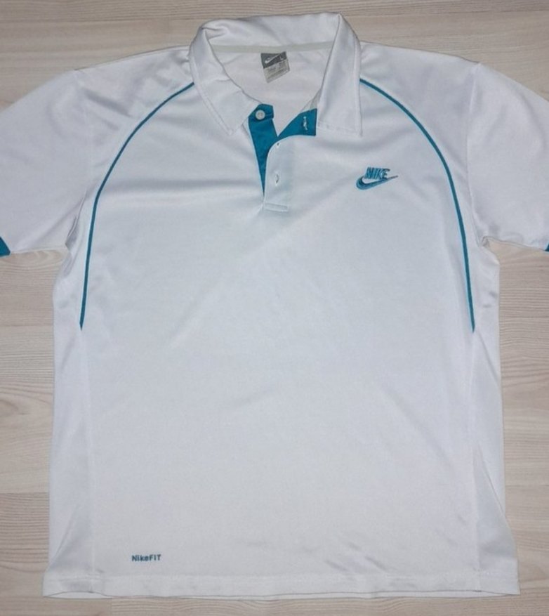 Nike orjinal Düğmeli Erkek Polo Tişört - Görsel 2
