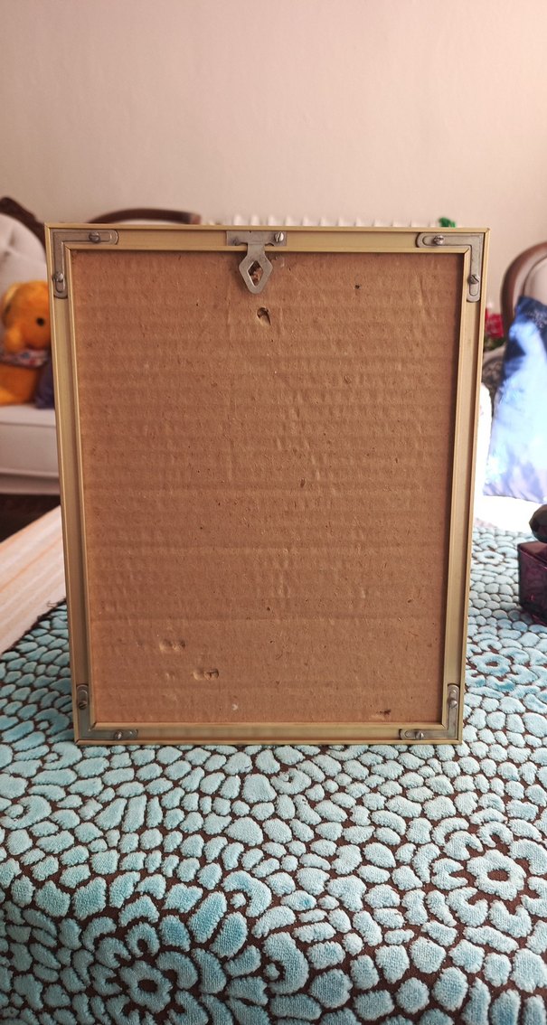 Altın Çerçeveli Antik Mısır Temalı Tablo (22 x28) - Görsel 3