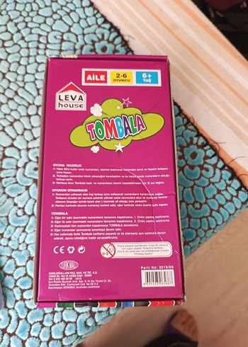 Leva House Tombala Oyunu - 2-6 Oyuncu - Görsel 2