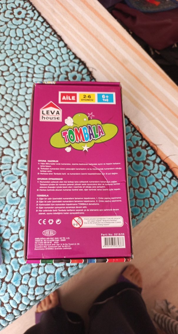 Leva House Tombala Oyunu - 2-6 Oyuncu - Görsel 2