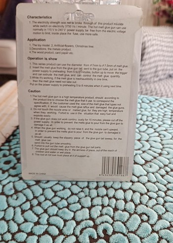 Beyaz Renkli FUJI Sıcak Tutkal Tabancası - Görsel 2