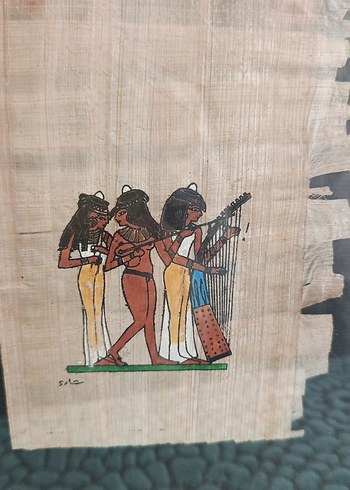 Eski Mısır Temalı Tablo (18x24) - Görsel 2