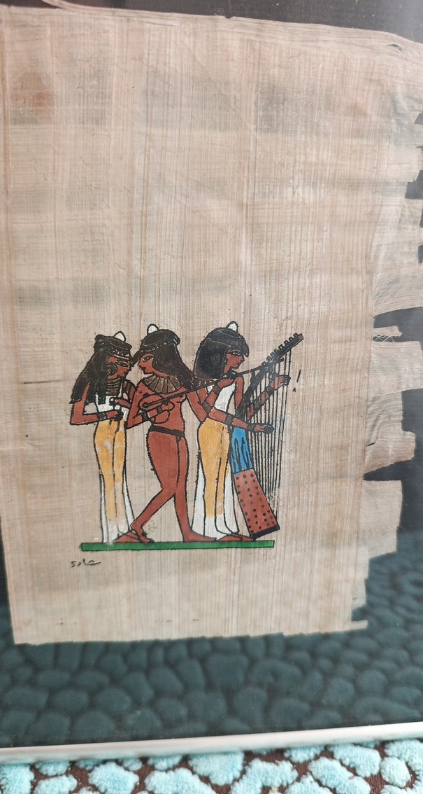 Eski Mısır Temalı Tablo (18x24) - Görsel 2