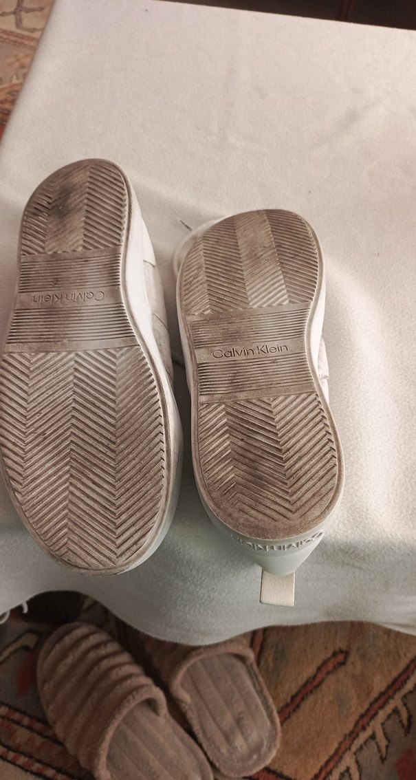 Beyaz Minimalist Erkek Spor Ayakkabı - Görsel 2