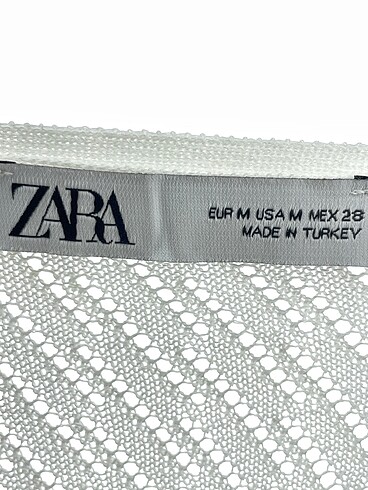 m Beden beyaz Renk Zara Kazak / Triko %70 İndirimli.