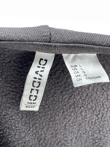 l Beden çeşitli Renk H&M Sweatshirt %70 İndirimli.