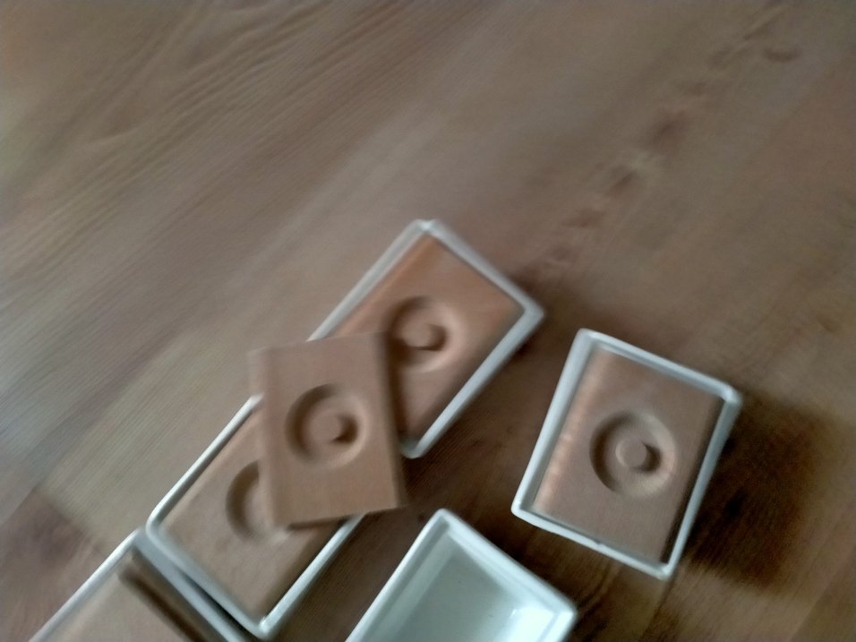 Bej Renkli Ahşap Kapaklı Saklama Kapları - Görsel 3