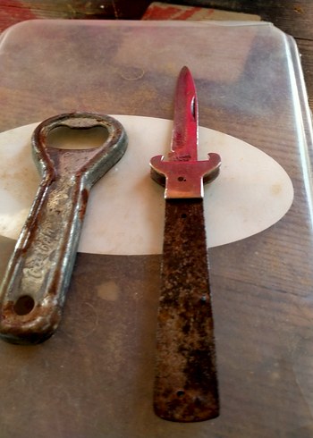 Bej Saplı Parlak Bıçak - Görsel 2