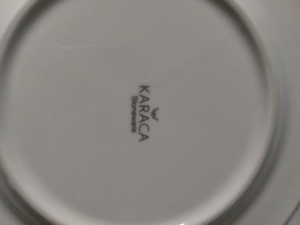 Mavi Pastel Renkli Desenli Yemek Tabağı Seti karaca - Görsel 5