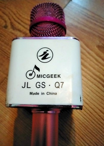 Pembe Karaoke Mikrofonu - Görsel 2