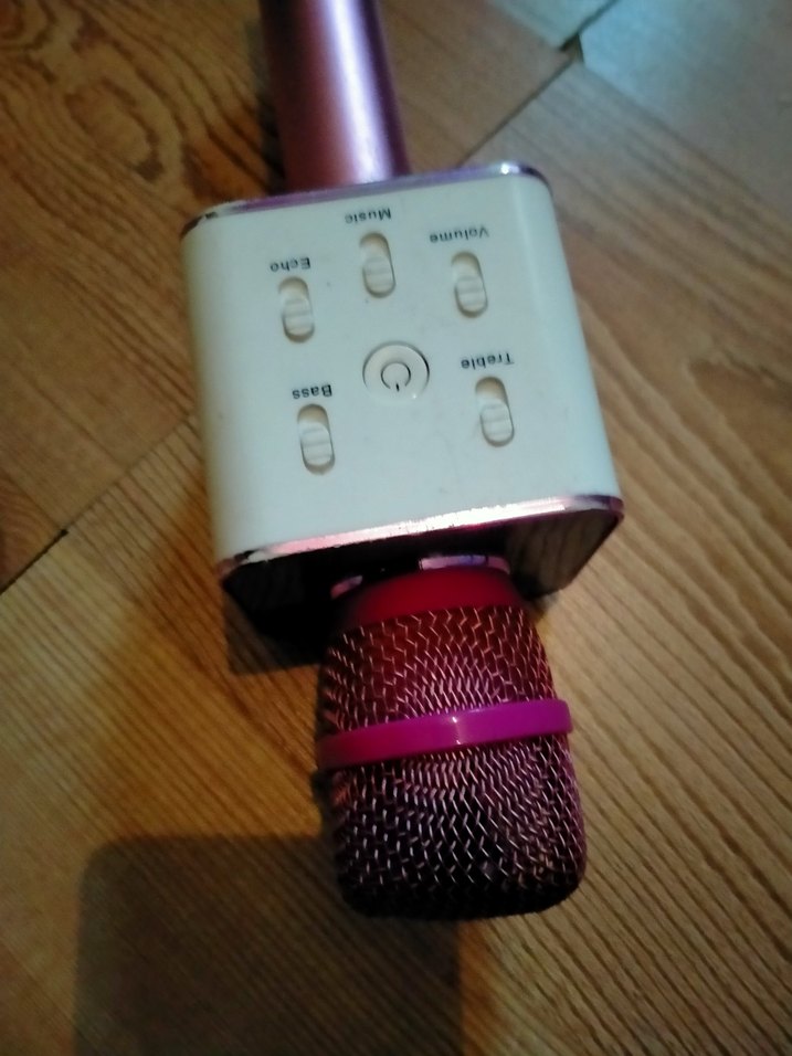 Pembe Karaoke Mikrofonu - Görsel 5