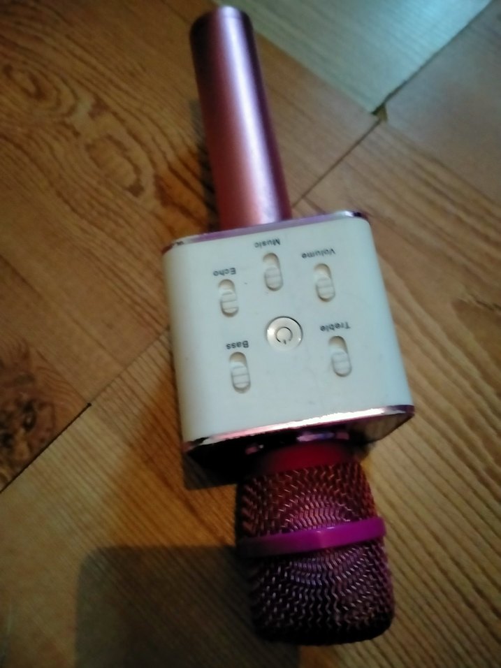 Pembe Karaoke Mikrofonu - Görsel 4