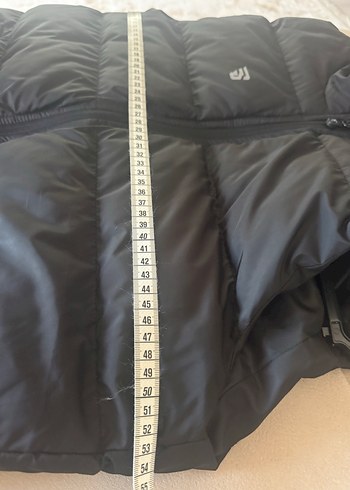 Siyah Kapüşonlu Kadın Şişme Yelek - Görsel 4