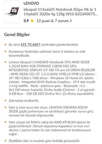 Gri Renkli Laptop Bilgisayar - Görsel 2