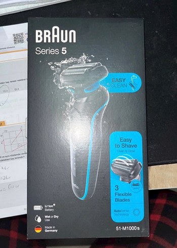 Orjinal braun traş makinesi - Görsel 3
