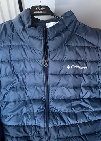 Columbia Erkek Mavi Fermuarlı Mont - Görsel 4