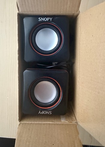 Snopy SN-21 Siyah 2.0 Usb Multimedya Hoparlör - Görsel 3