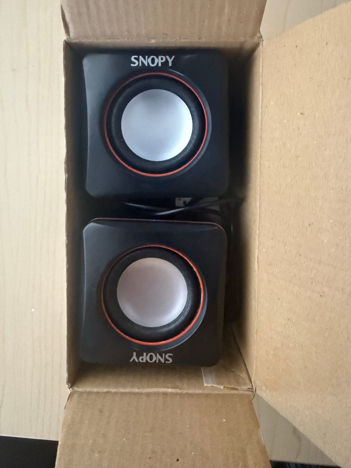 Snopy SN-21 Siyah 2.0 Usb Multimedya Hoparlör - Görsel 3