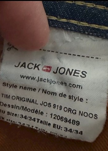 Erkek Lacivert Normal Boy Denim Pantolon - Görsel 6