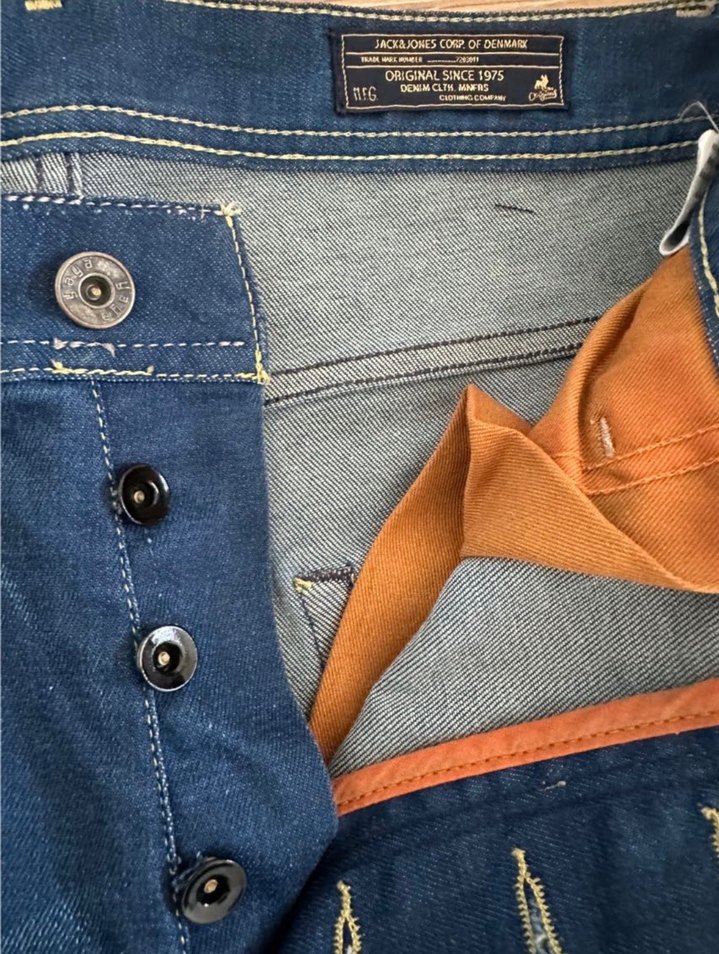 Erkek Lacivert Normal Boy Denim Pantolon - Görsel 4