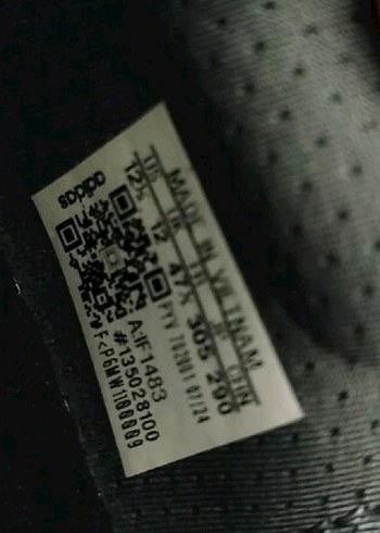 Gri orjinal ultraboots Adidas - Görsel 3