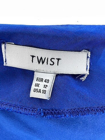 40 Beden lacivert Renk Twist Uzun Elbise %70 İndirimli.