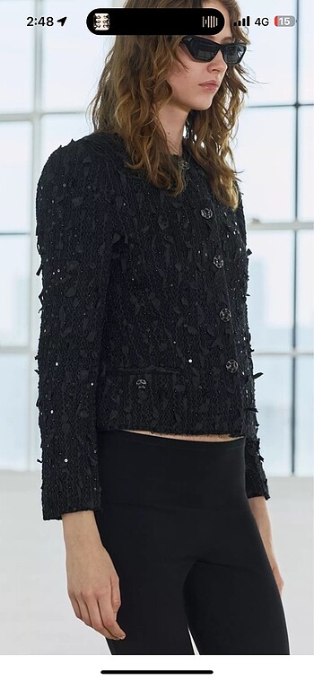 Zara Zara pullu ceket