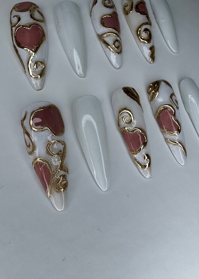 Jel+kalıcı oje takma tırnak - Görsel 2