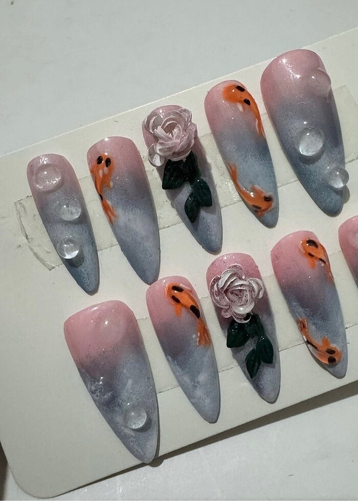 jel + kalıcı oje takma tırnak - Görsel 2