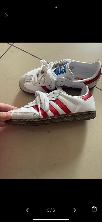 36 Beden beyaz Renk Samba Adidas