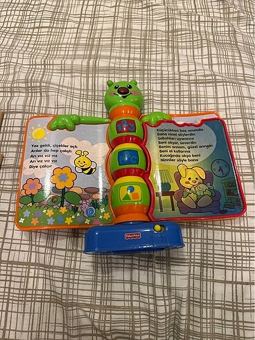 Beden Eğitici masalcı tırtıl fisher price