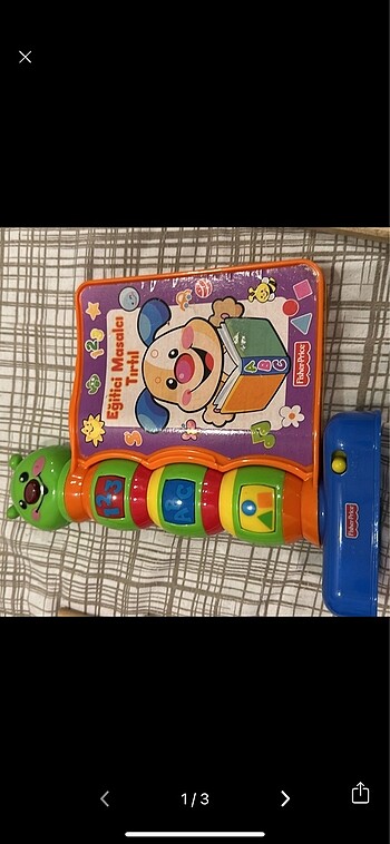 Fisher price müzikli kitap